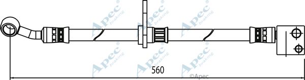 APEC BRAKING Jarruletku HOS3988